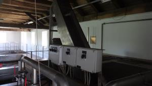 Mehansko čiščenje na grabljah